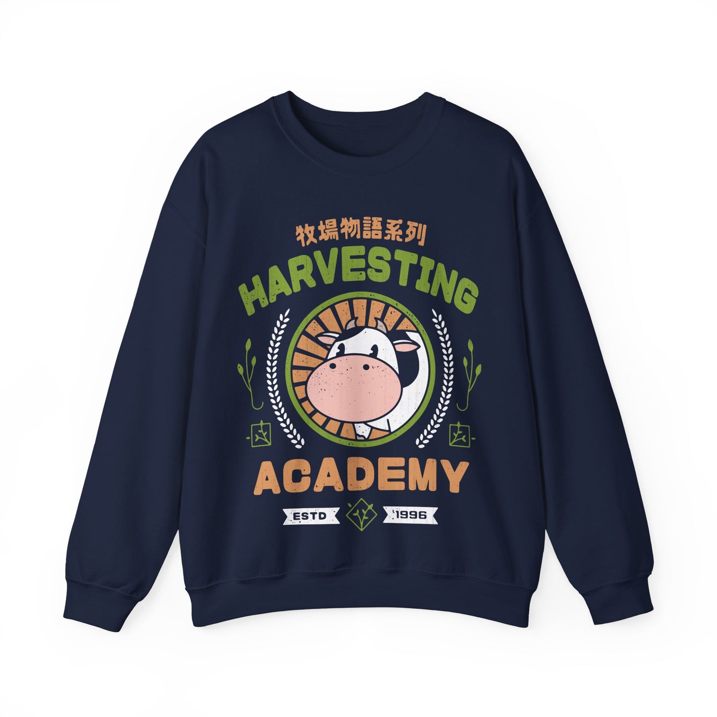 Kawaii Harvesting Academy Unisex Crewneck Sweatshirt