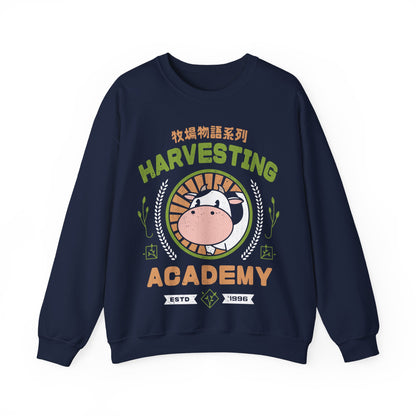Kawaii Harvesting Academy Unisex Crewneck Sweatshirt