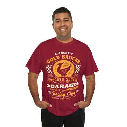 Gold Saucer Garage Vintage Unisex T-Shirt