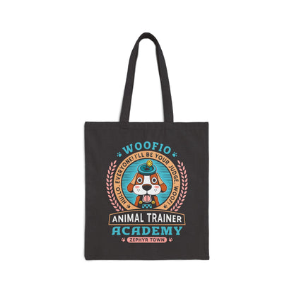 Woofio Zephyr Town Academy Canvas Tote Bag