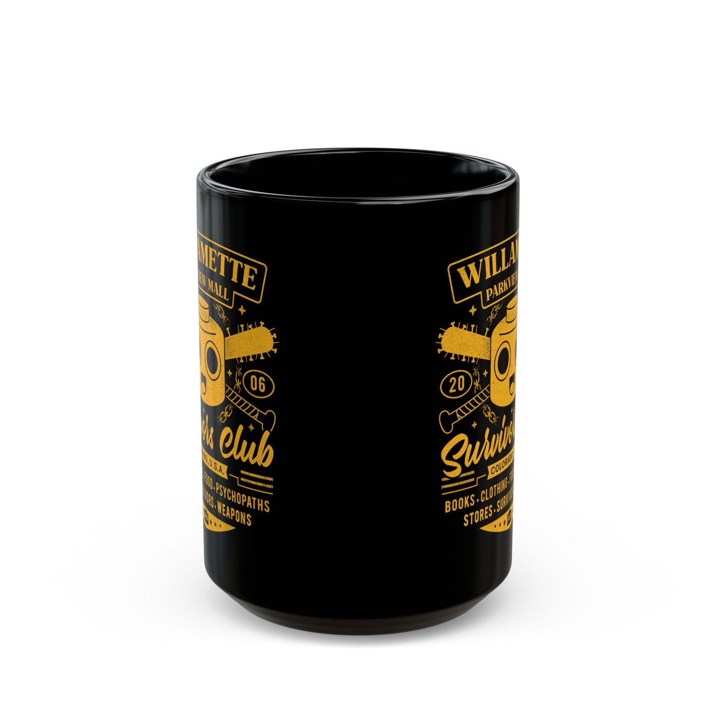Willamette Parkview Survivor Black Mug