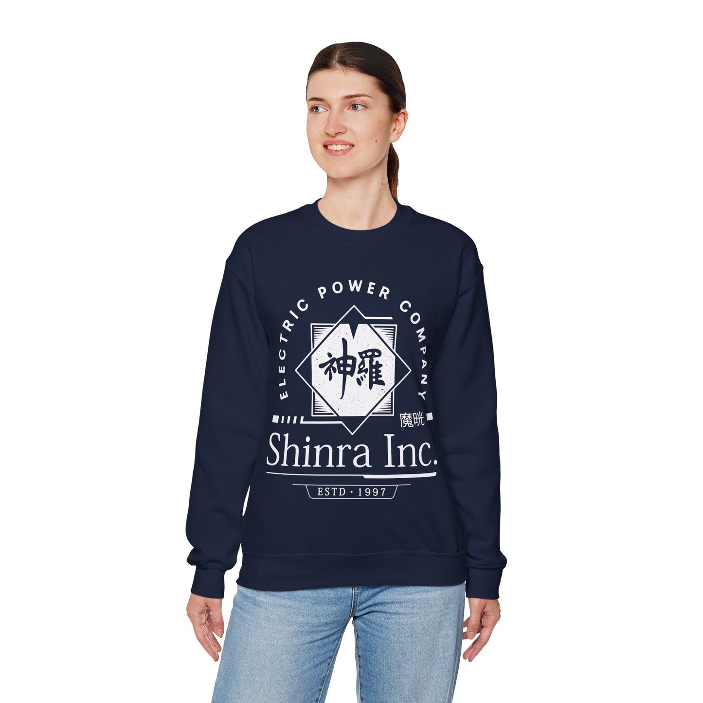 Shinra Inc Crest Unisex Crewneck Sweatshirt