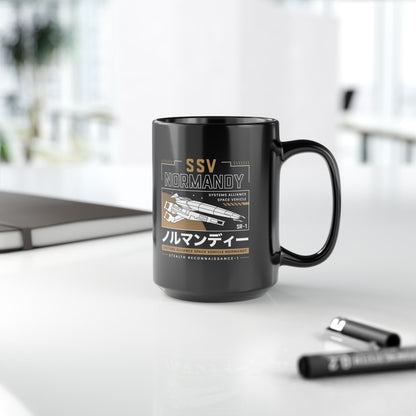 Ssv Normandy Aesthetic Black Mug