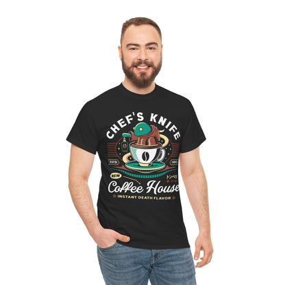 Chefs Knife Coffee Crest Unisex T-Shirt