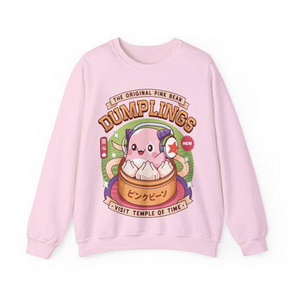 Pink Bean Dumplings Vintage Crewneck Sweatshirt