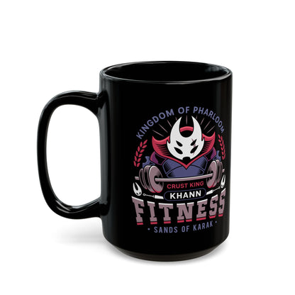 Pharloom Fitness Emblem Black Mug