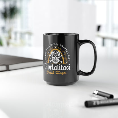Mortalitasi Mages Emblem Black Mug
