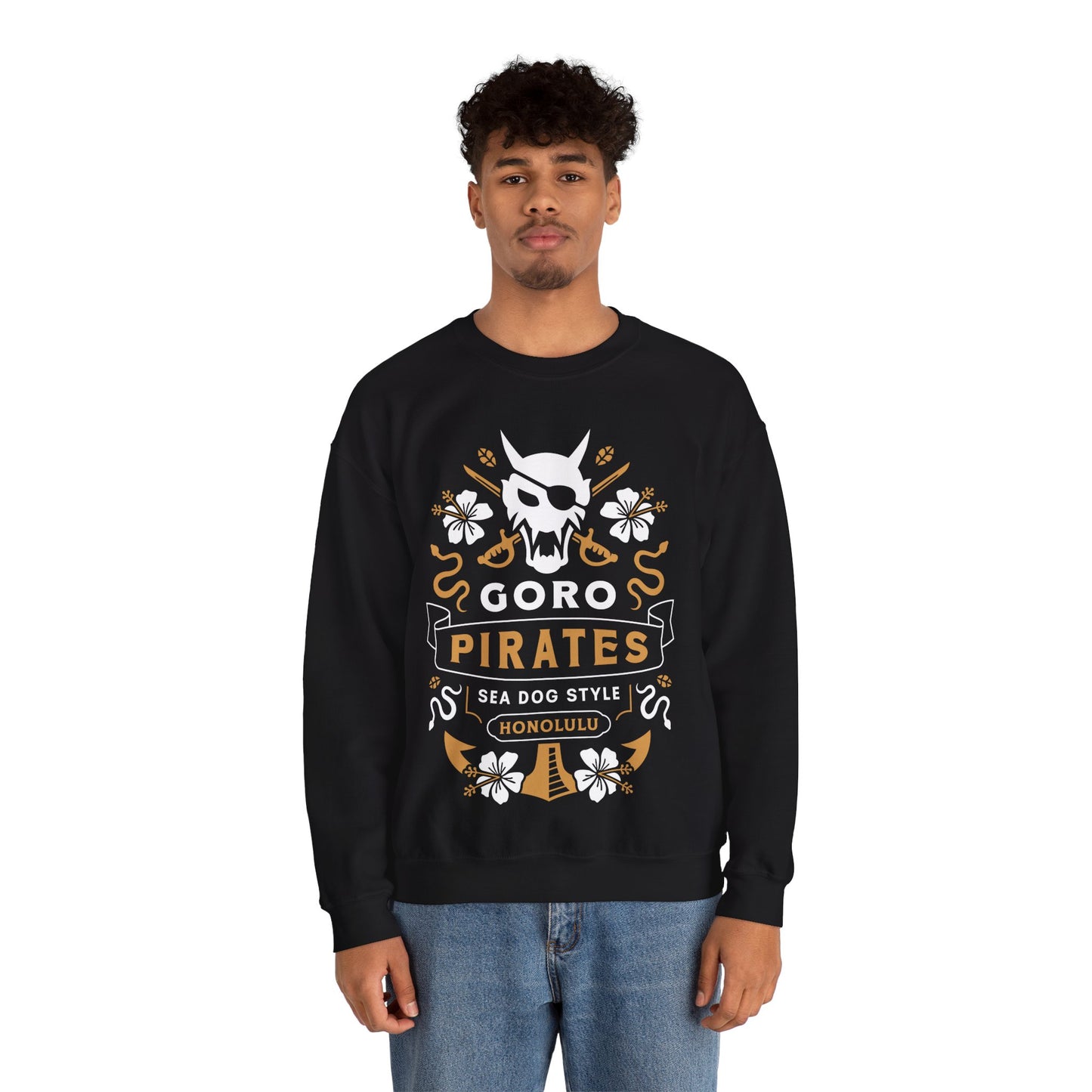 Sea Dog Style In Honolulu Unisex Crewneck Sweatshirt