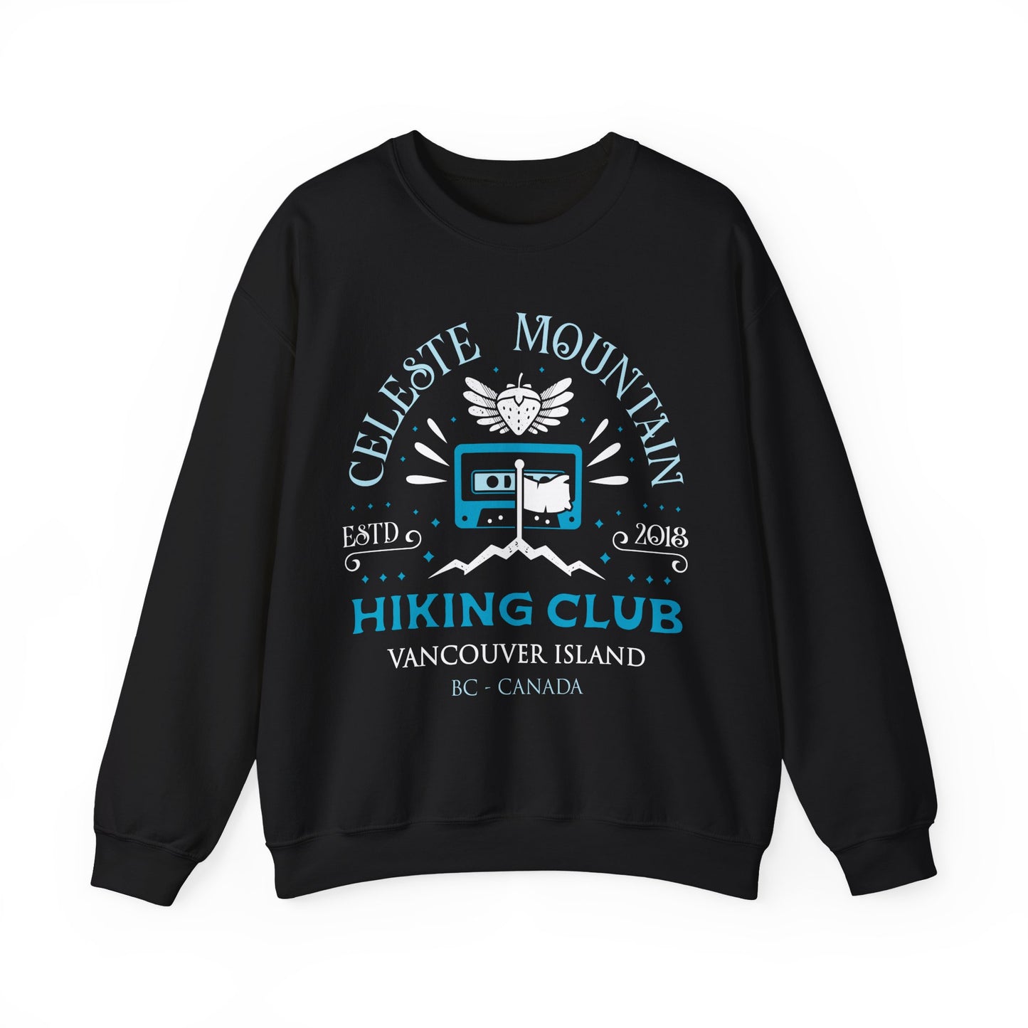 Celeste Mountain Hiking Club Unisex Crewneck Sweatshirt