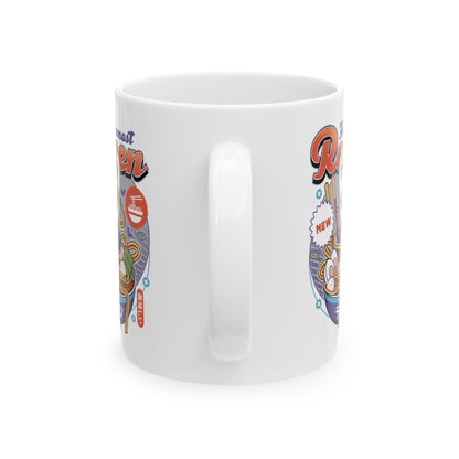 Hallownest Ramen Vintage Ceramic Mug