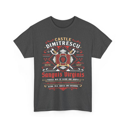 Castle Dimitrescu Vineyard Crest Unisex T-Shirt
