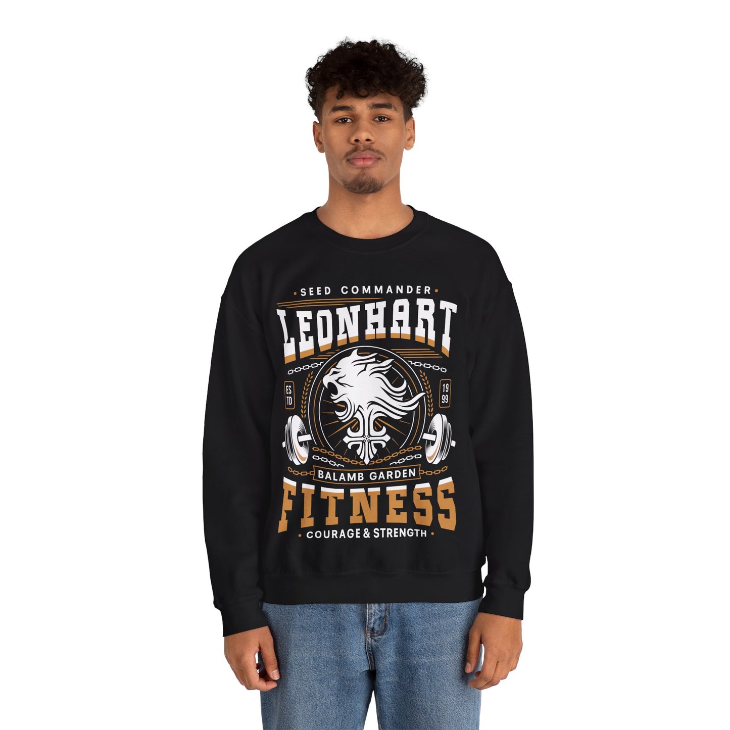 Squall Seed Fitness Emblem Crewneck Sweatshirt