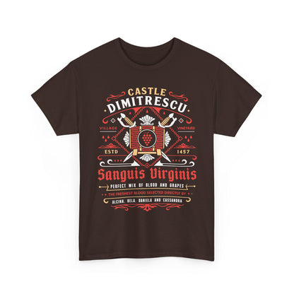Castle Dimitrescu Vineyard Crest Unisex T-Shirt