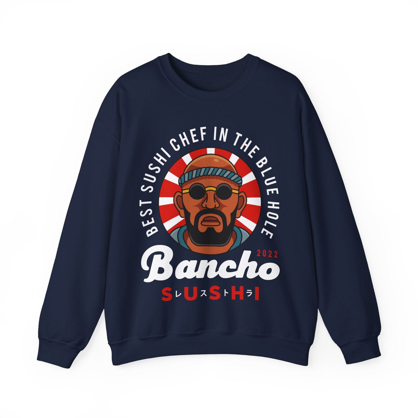 Bancho Sushi Emblem Unisex Crewneck Sweatshirt