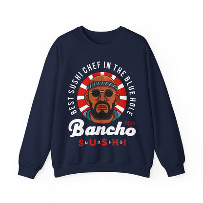 Bancho Sushi Emblem Unisex Crewneck Sweatshirt