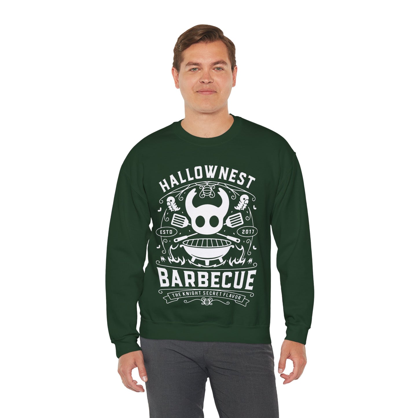 Hallownest Barbecue Emblem Crewneck Sweatshirt