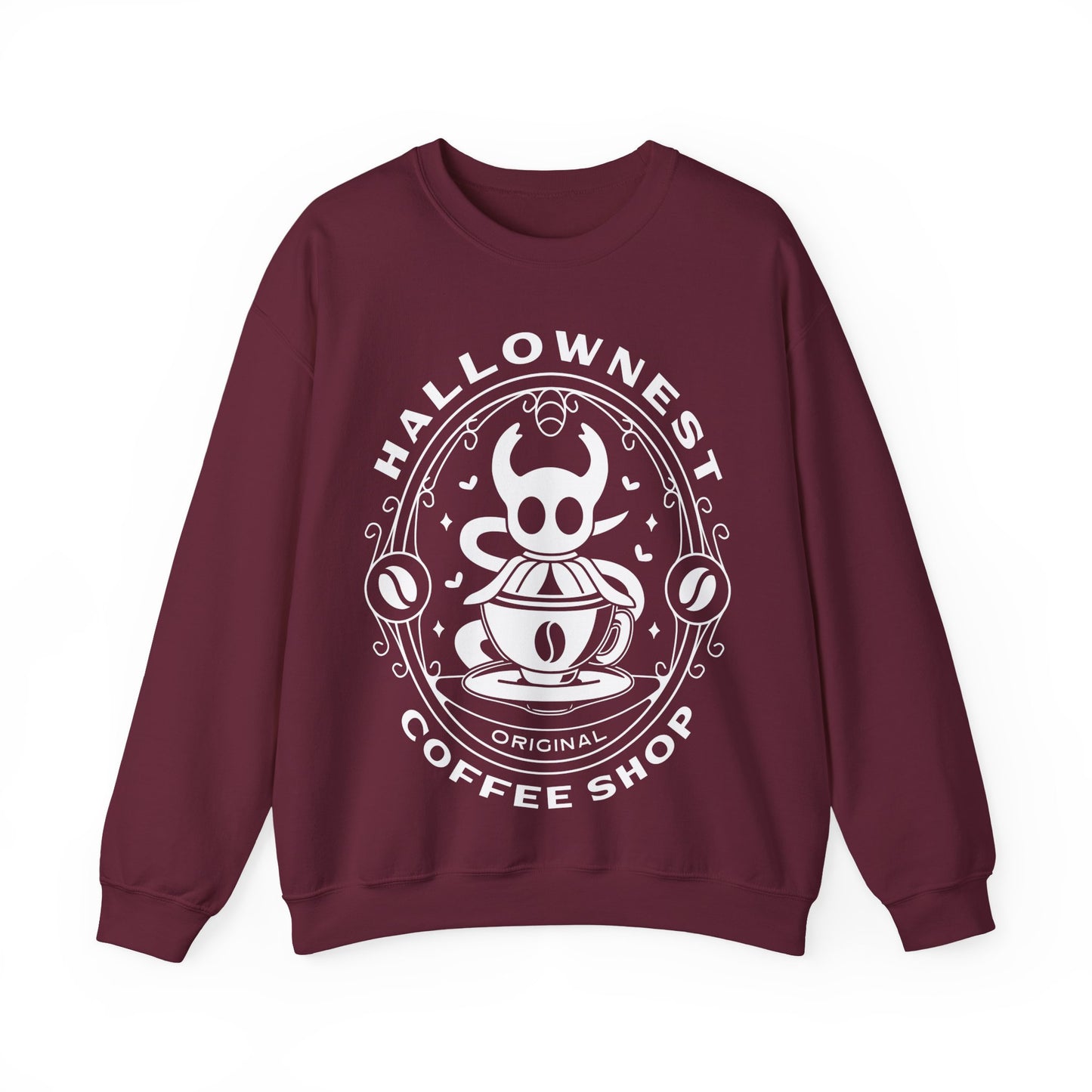 Hallownest Coffee Emblem Unisex Crewneck Sweatshirt