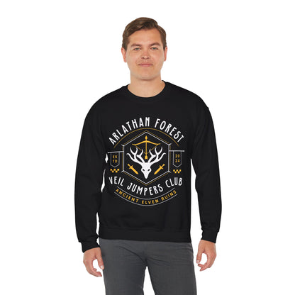 Veil Jumpers Club Emblem Unisex Crewneck Sweatshirt