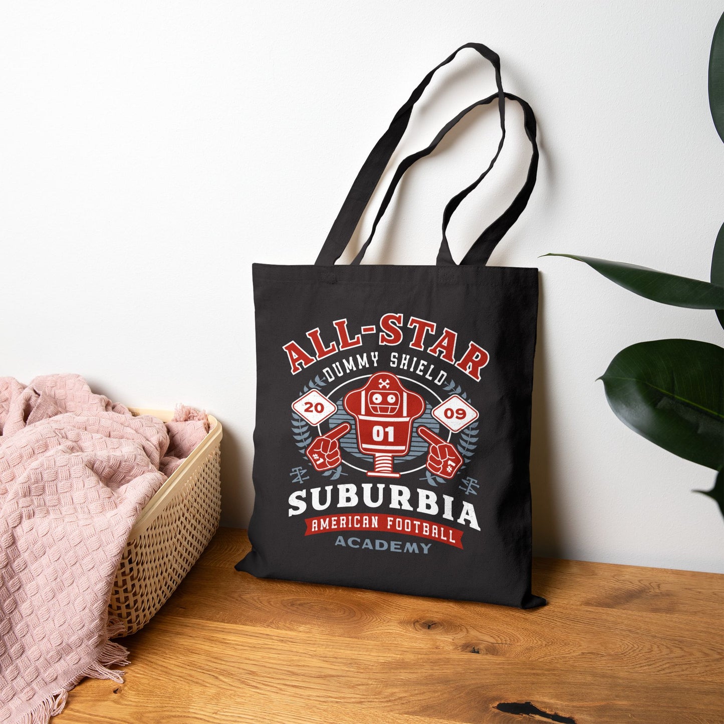 Dummy Shield Emblem Tote Bag