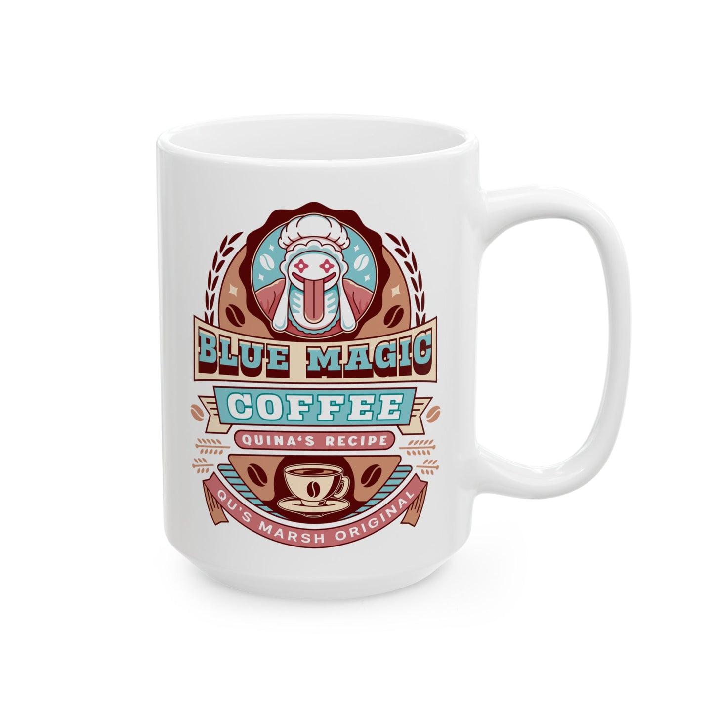 Quina Quen Coffee Vintage Ceramic Mug