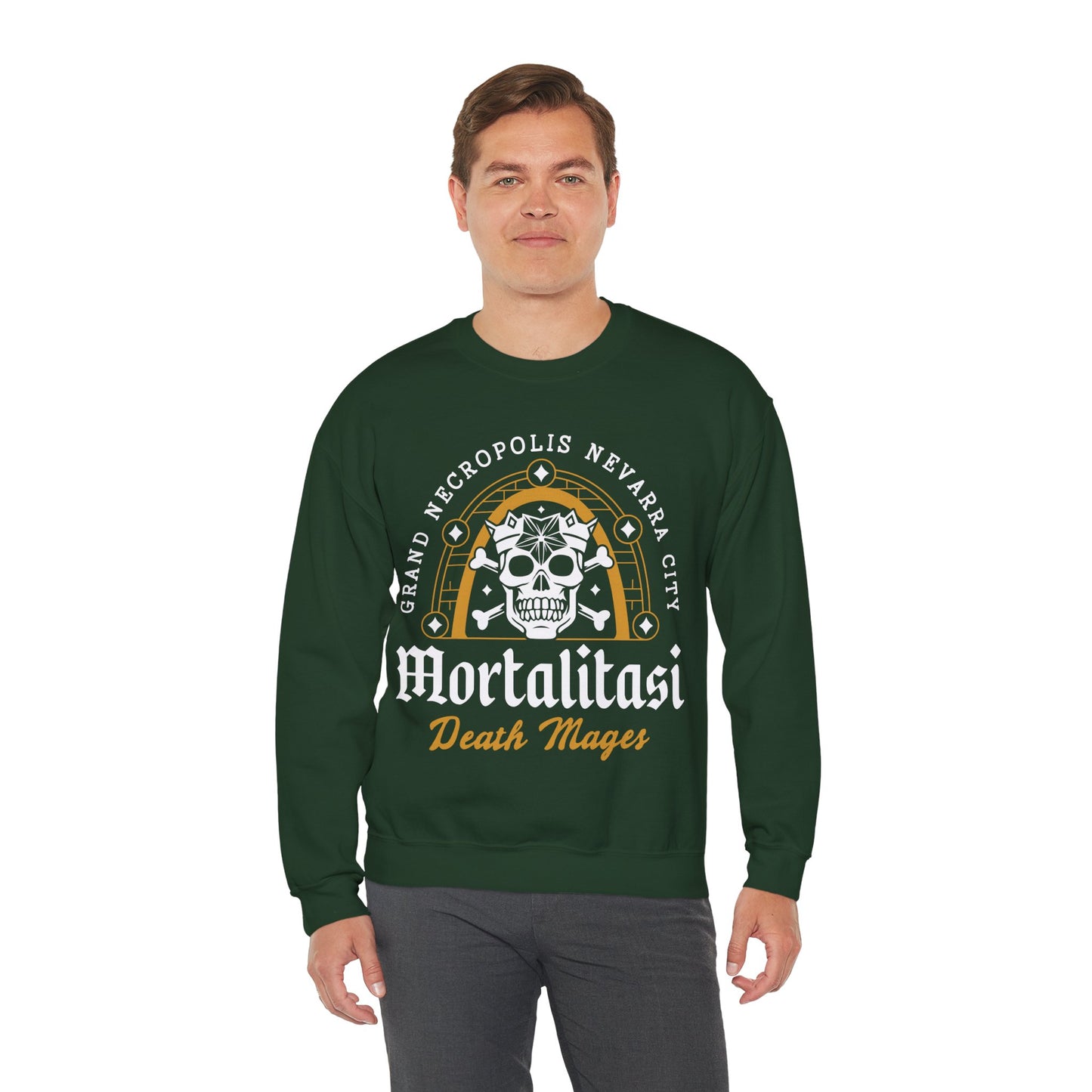 Mortalitasi Mages Emblem Crewneck Sweatshirt