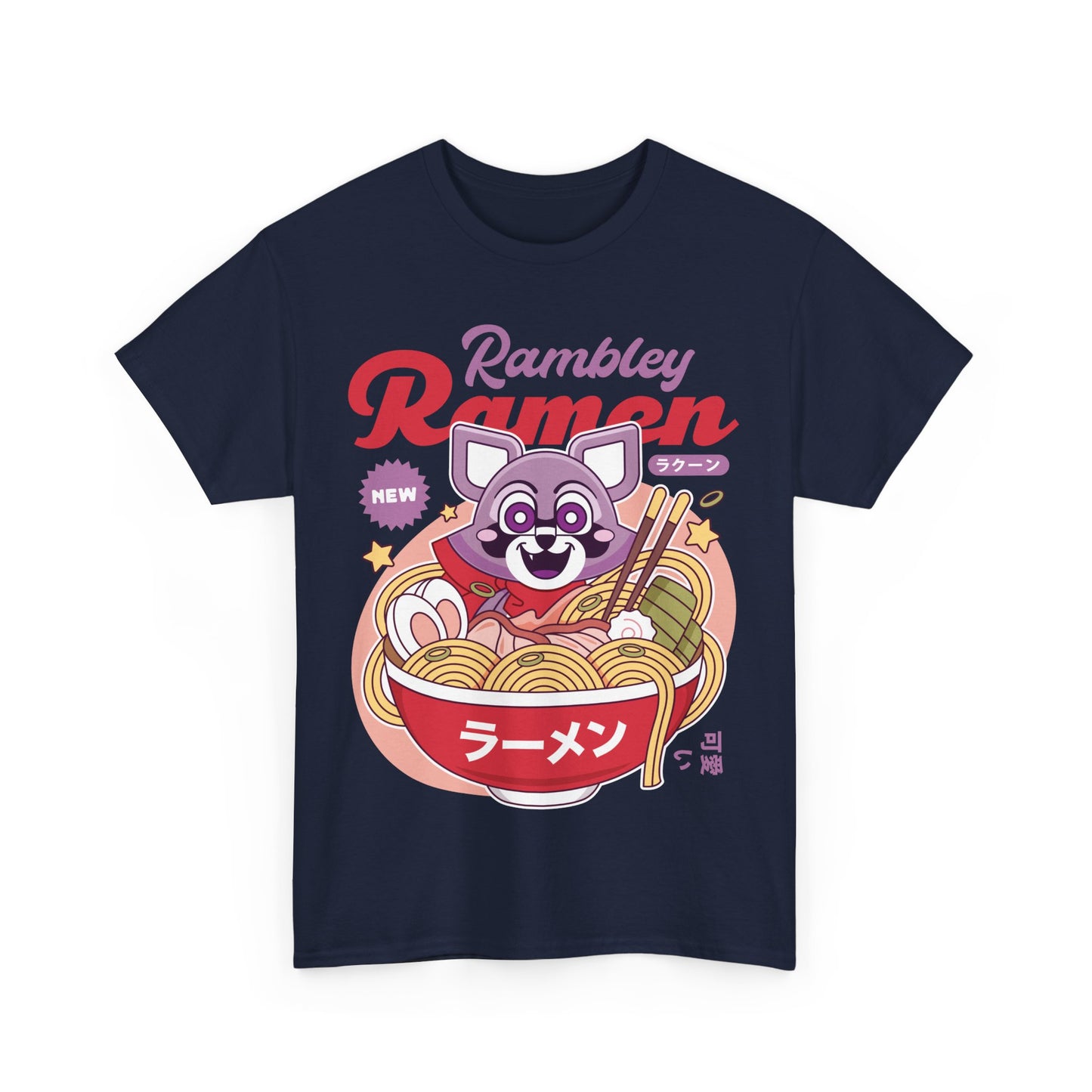Rambley The Raccoon Ramen Unisex T-Shirt