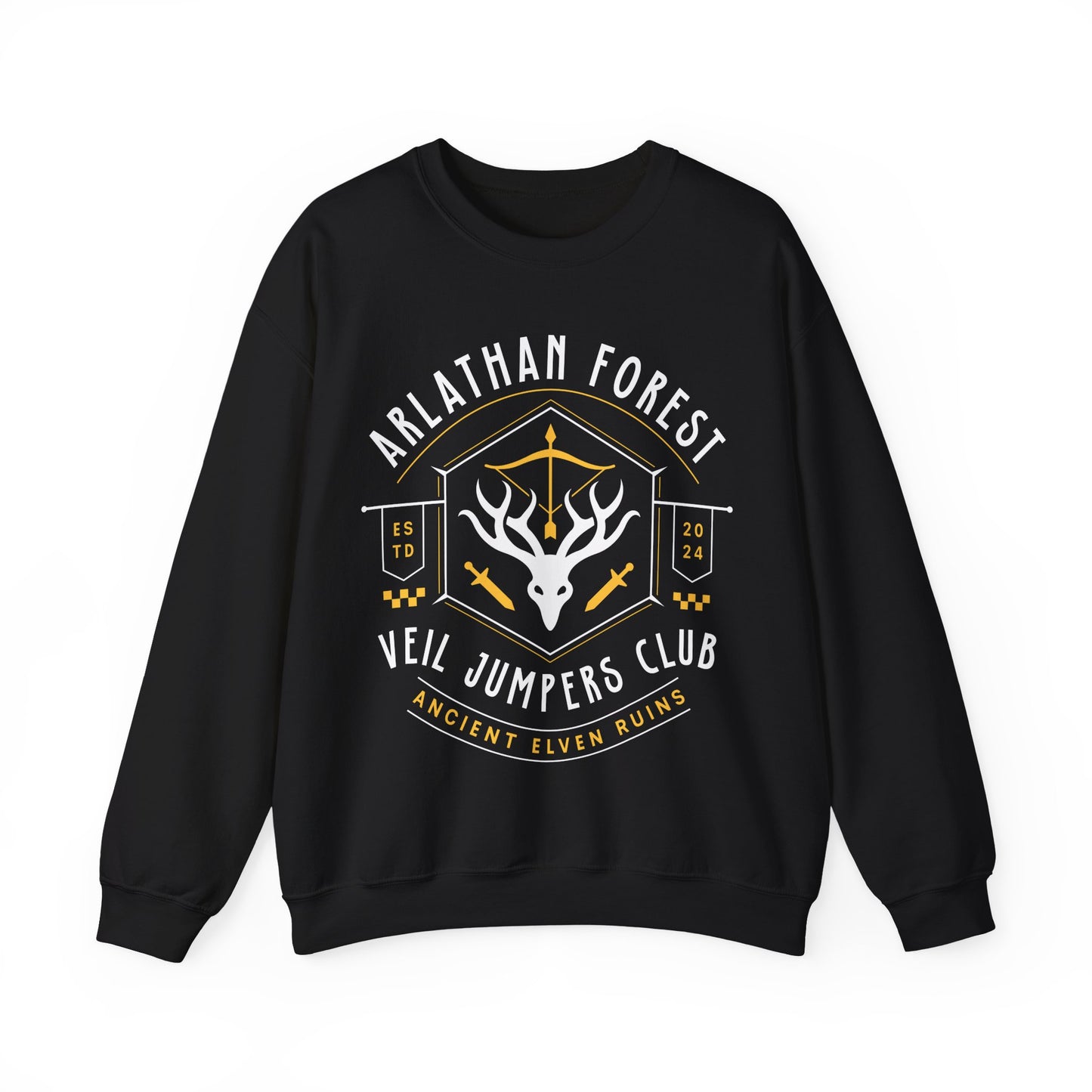 Veil Jumpers Club Emblem Unisex Crewneck Sweatshirt