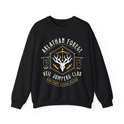 Veil Jumpers Club Emblem Unisex Crewneck Sweatshirt