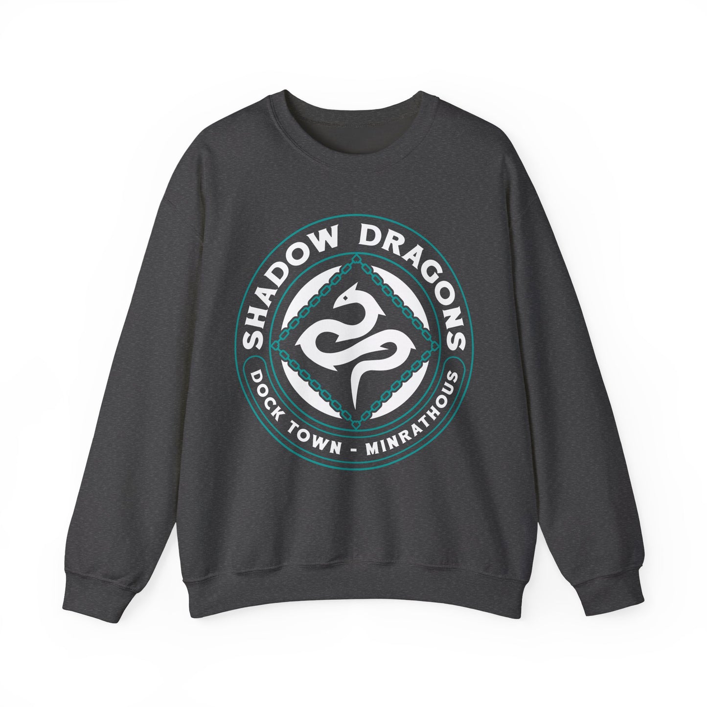 Minrathous Shadow Dragons Emblem Unisex Crewneck Sweatshirt