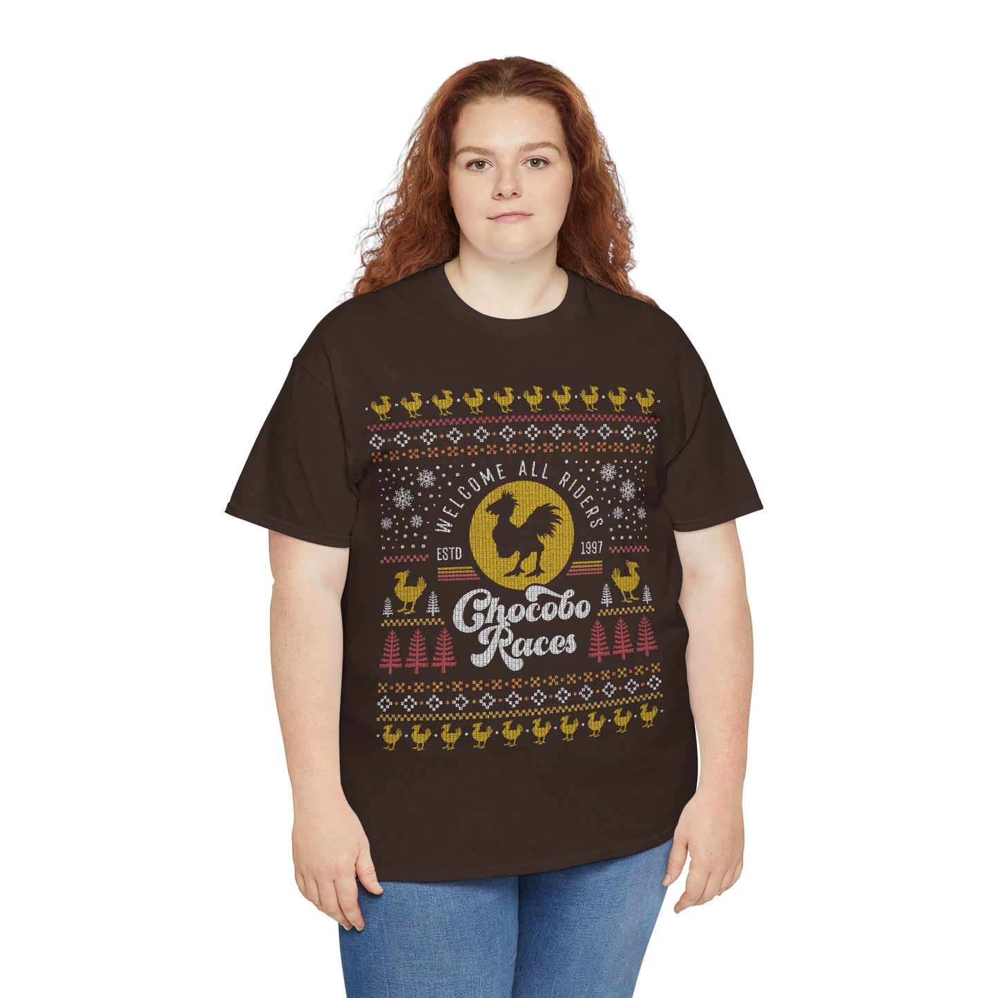 Chocobo Races Ugly Sweater Unisex T-Shirt