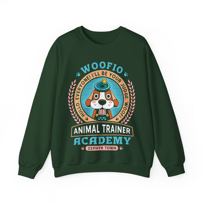 Woofio Zephyr Town Academy Unisex Crewneck Sweatshirt