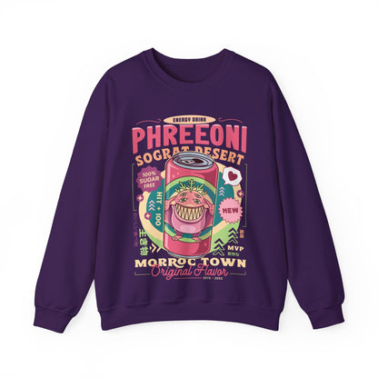 Phreeoni Energy Drink Unisex Crewneck Sweatshirt