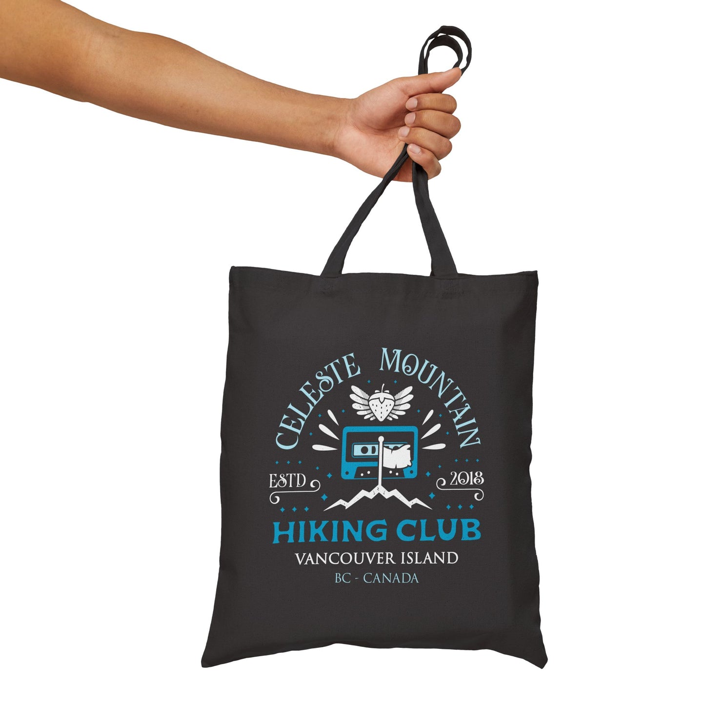 Celeste Mountain Hiking Club Canvas Tote Bag