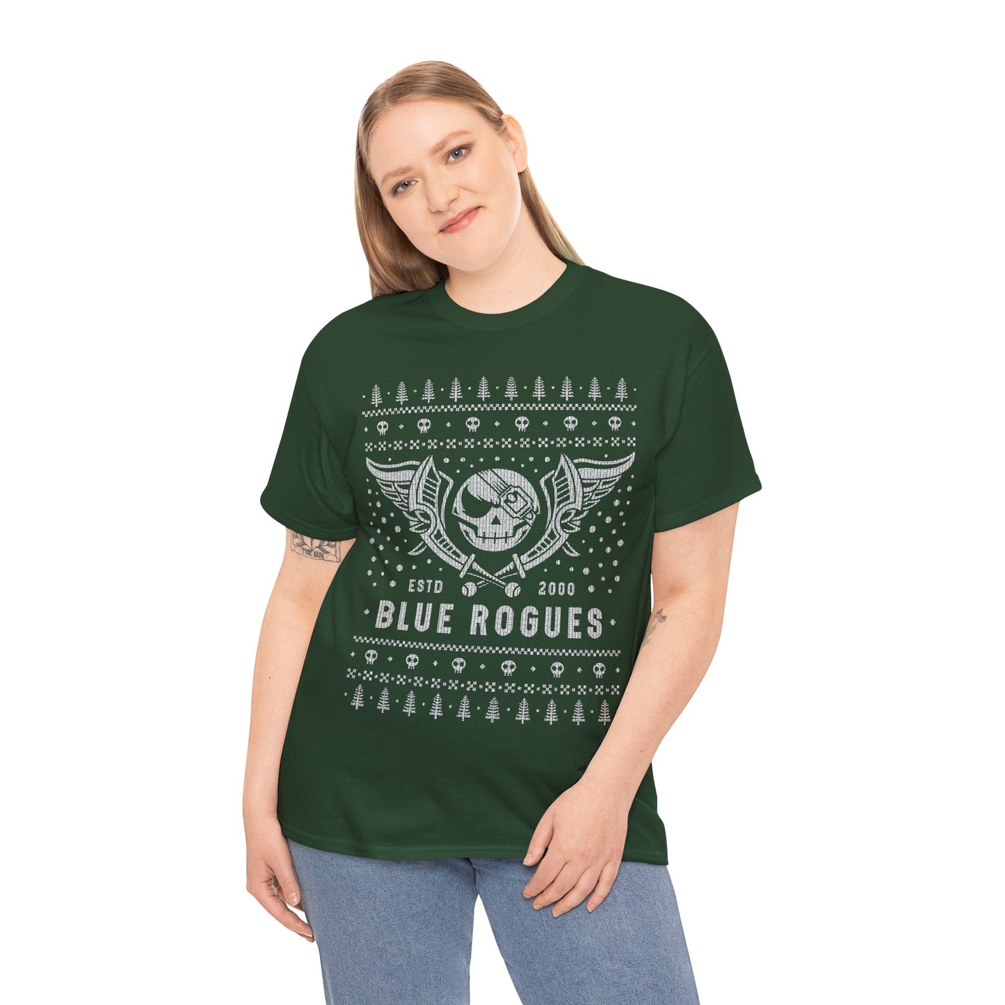 Blue Rogues Air Pirates Christmas Unisex T-Shirt