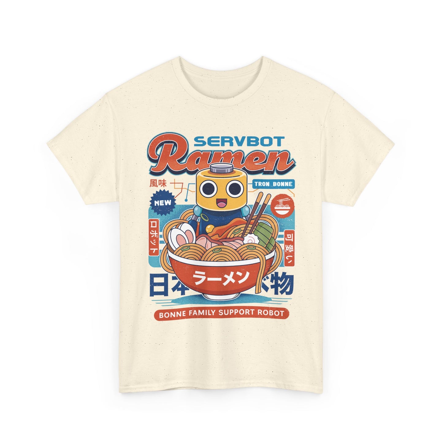Servbot Ramen Vintage Unisex T-Shirt