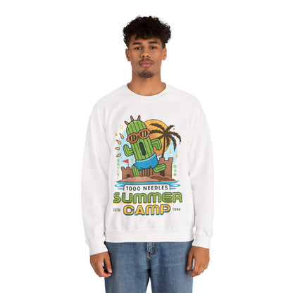Cactuar Summer Camp Vintage Crewneck Sweatshirt