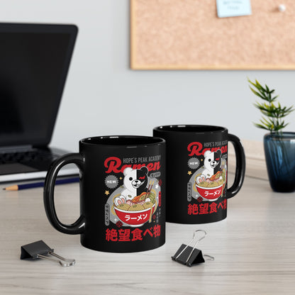 Hopes Peak Academy Ramen Black Mug