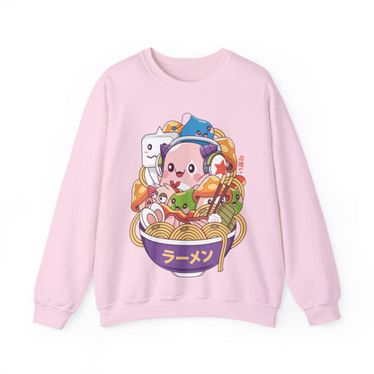 Maple World Monsters Ramen Unisex Crewneck Sweatshirt