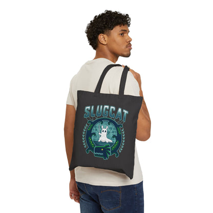 Slugcat Emblem Canvas Tote Bag