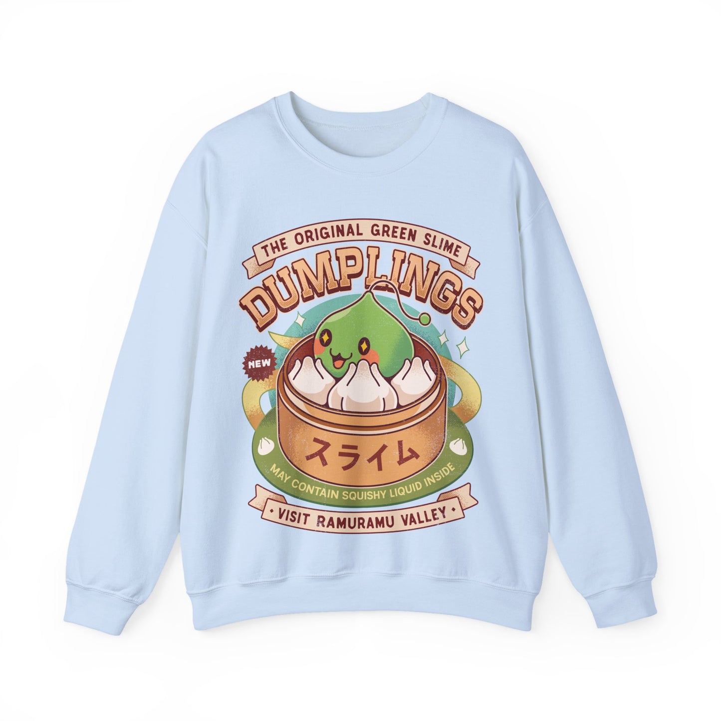 Ramuramu Valley Dumplings Vintage Crewneck Sweatshirt