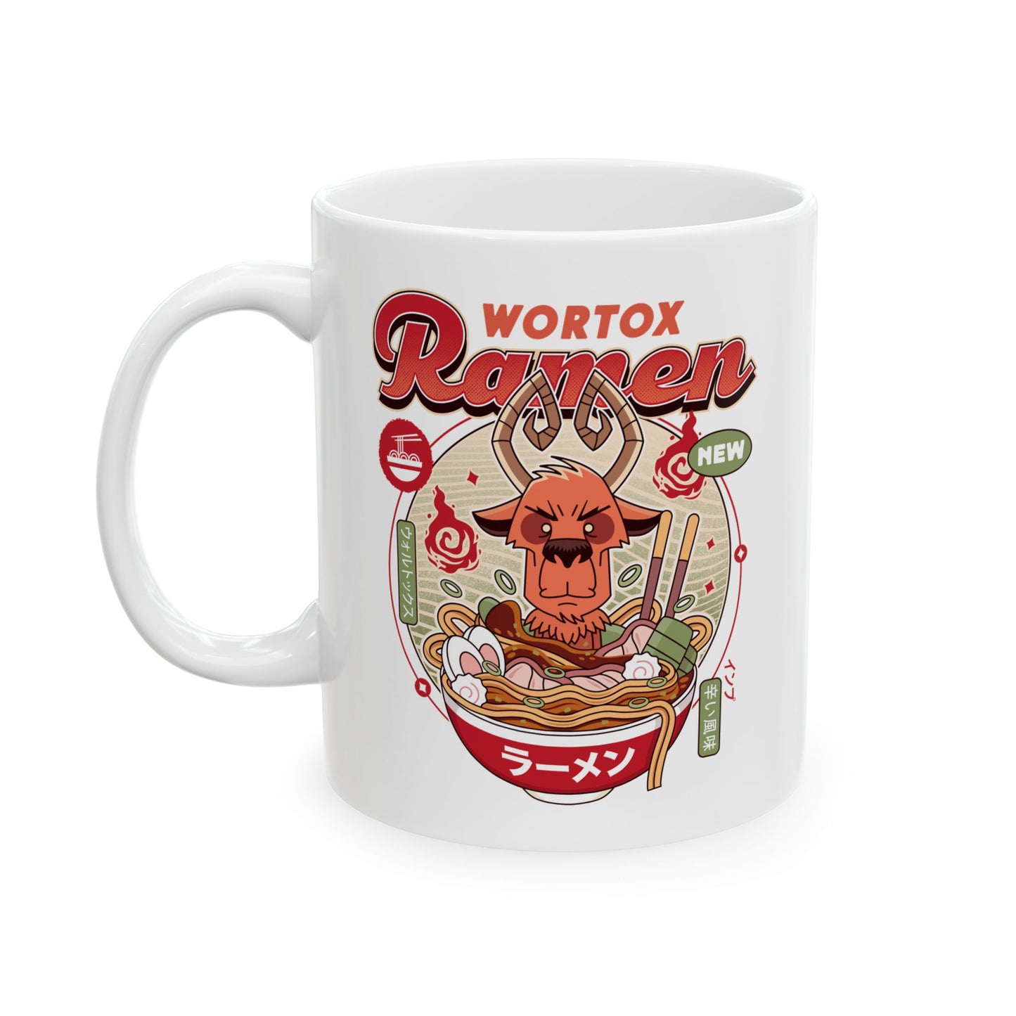 Wortox Vintage Ramen Ceramic Mug
