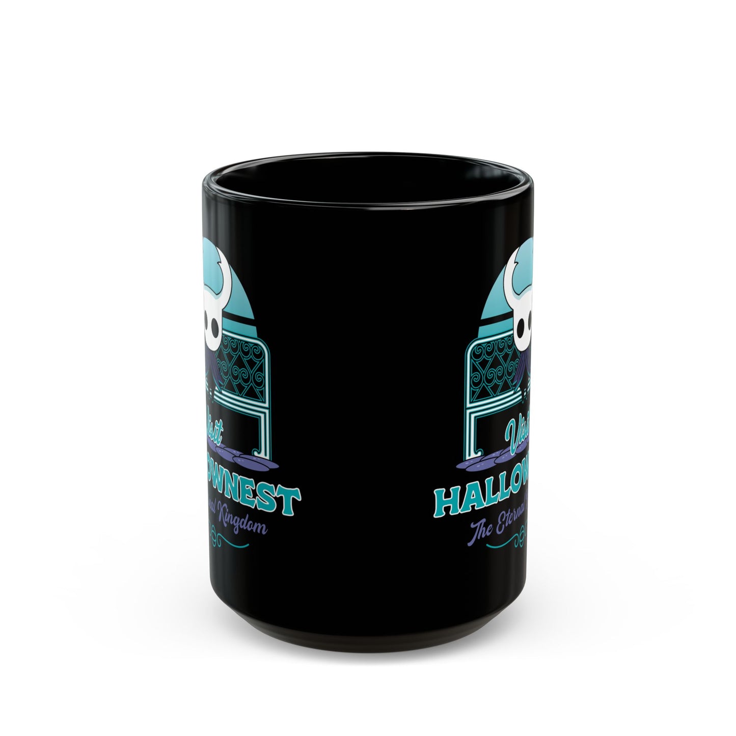 Visit Hallownest Emblem Black Mug
