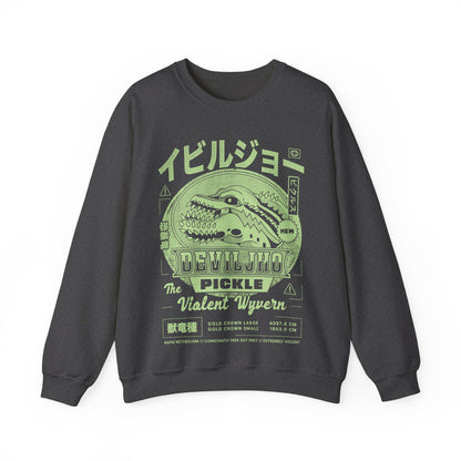 Deviljho Pickle Grunge Unisex Crewneck Sweatshirt