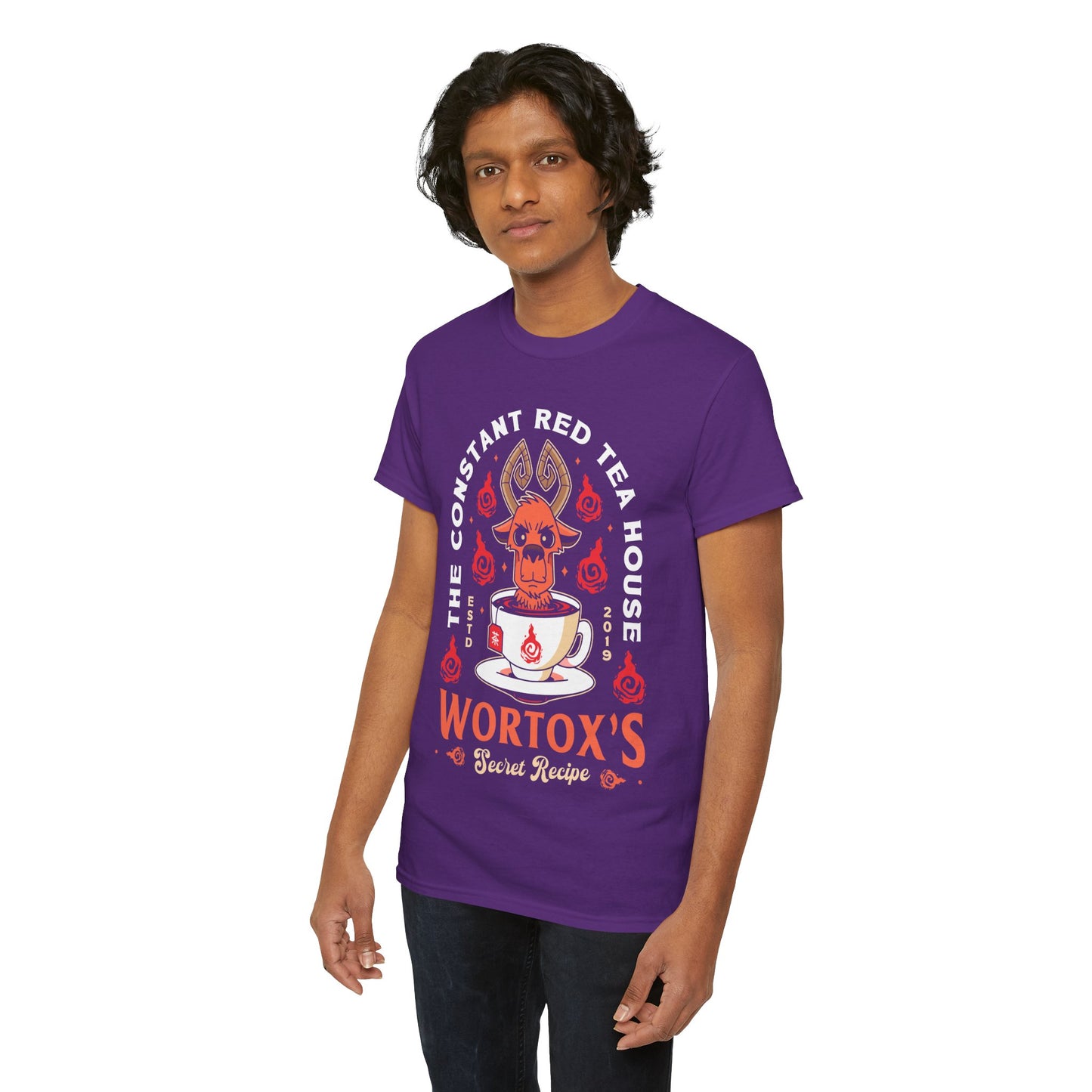 Wortox Red Tea Emblem Unisex T-Shirt