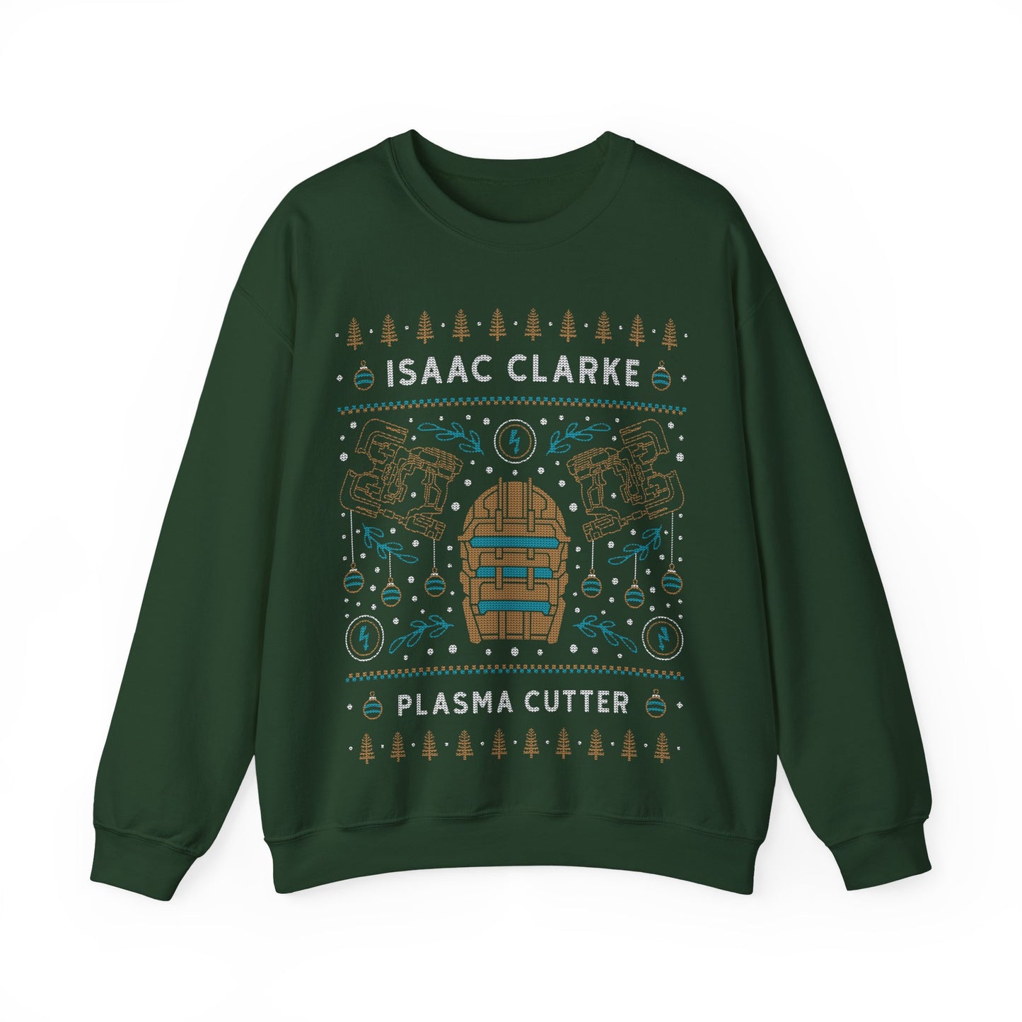 Isaac Clarke Ugly Sweater Unisex Crewneck Sweatshirt