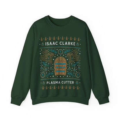 Isaac Clarke Ugly Sweater Unisex Crewneck Sweatshirt