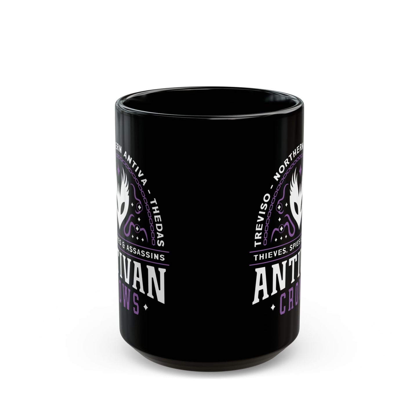 Antivan Crows Emblem Black Mug
