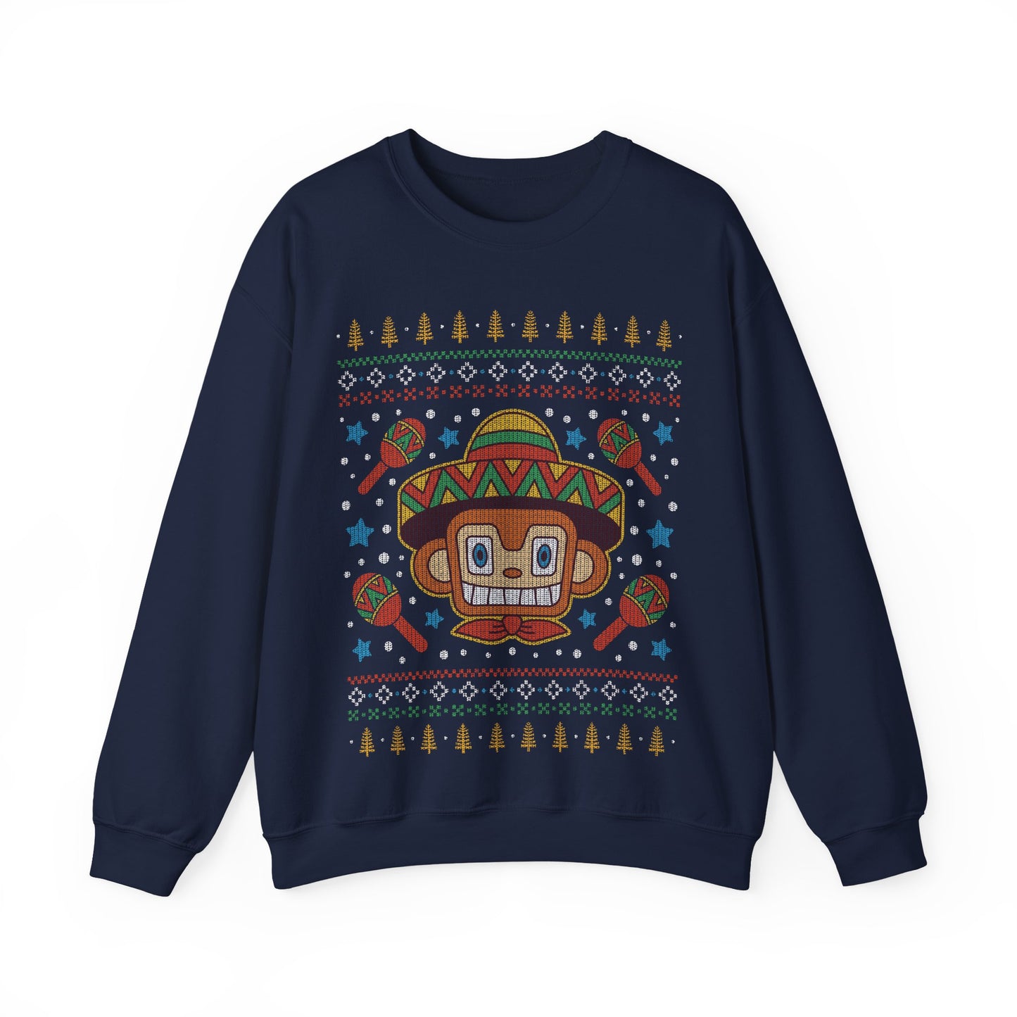 Samba Gaming Ugly Sweater Unisex Crewneck Sweatshirt
