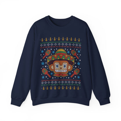 Samba Gaming Ugly Sweater Unisex Crewneck Sweatshirt