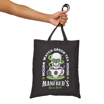 Mourn Watch Green Tea Cotton Canvas Tote Bag
